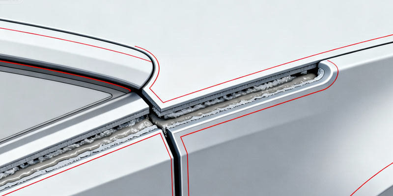 车身钢板搭接处有裂纹用什么胶 车身钢板搭接处有裂纹用什么胶